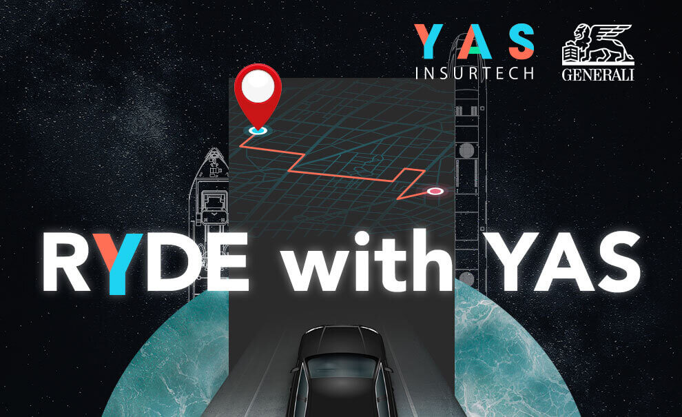 新闻稿照片：YAS携手忠意保险推出全港首创乘客微保险 —「RYDE with YAS」为千名试行参与者提供万程免费搭乘保障