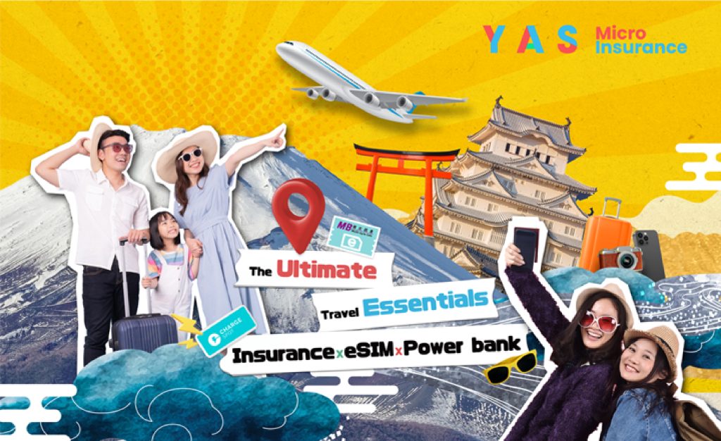 Targeting Business Opportunities in Japan Tourism YAS Launched Cross-Regional "Japan Travel Essentials Kit" Limited Offer Insurance × eSIM × Power Bank Enjoy 3 Major Benefits in One Package